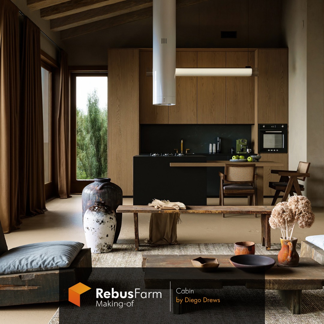 vwartclub's tweet image. *Making Of - RebusFarm
.
💚 bit.ly/45LKpMS
.
The Making of &apos;Cabin&apos; by Diego Drews
.
#rebusfarm #makingof #3dtutorial #usefultips #3dart #cgi  #photorealism #rendering #visualization #archviz