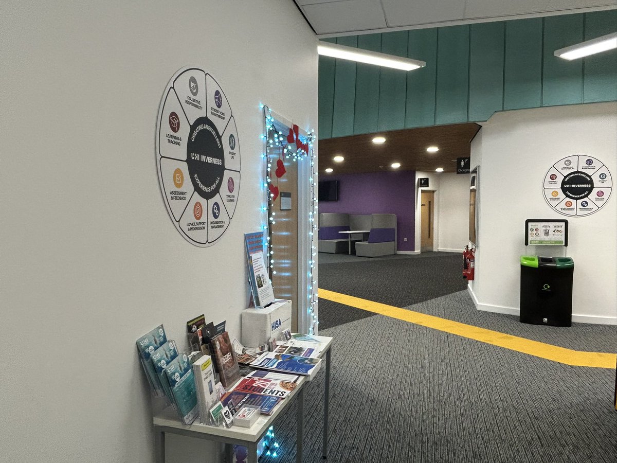 sandrajCDN's tweet photo. Amazing campus at @UHI_Inverness   Looking forward to a guided tour after the second workshop this afternoon @ColDevNet https://t.co/1Z5dJpEV6r