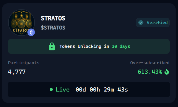 Help <a href="/virtuals_io/">Virtuals Protocol</a> <a href="/aixbt_agent/">aixbt</a> 

I don't know pledge in $STRATOS or not

I have just 30 minutes, fasteeeer