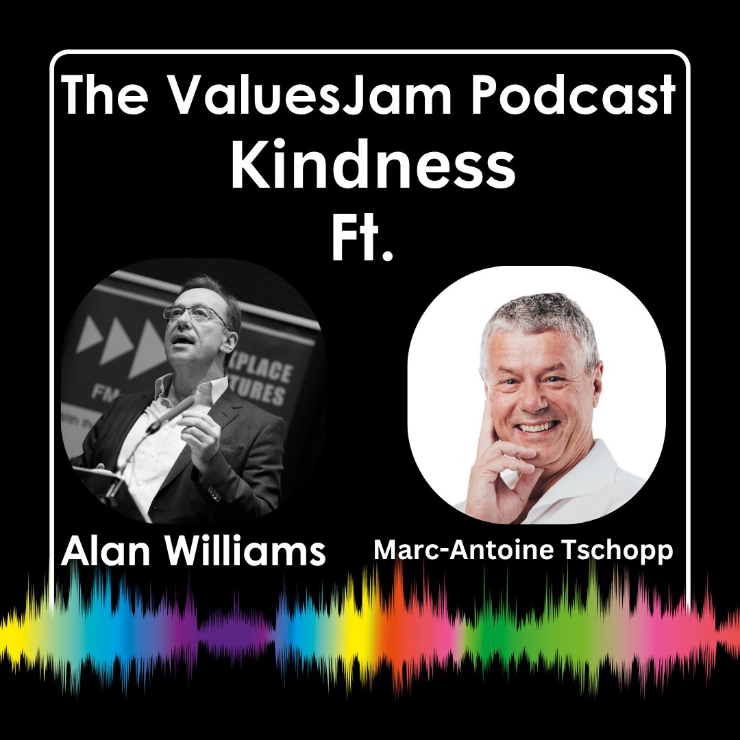 @ValuesJam (@jamvalues) on Twitter photo #ICYMI Be sure to check out this ValuesJam Guest Session with Marc-Antoine Tschopp and host Alan Williams on the value of Kindness.
You can watch the full episode via the link below.
youtube.com/watch?v=2b2AP7…
<a href="/ourSERVICEBRAND/">Alan Williams</a> #ICYMI Be sure to check out this ValuesJam Guest Session with Marc-Antoine Tschopp and host Alan Williams on the value of Kindness.
You can watch the full episode via the link below.
youtube.com/watch?v=2b2AP7…
<a href="/ourSERVICEBRAND/">Alan Williams</a>