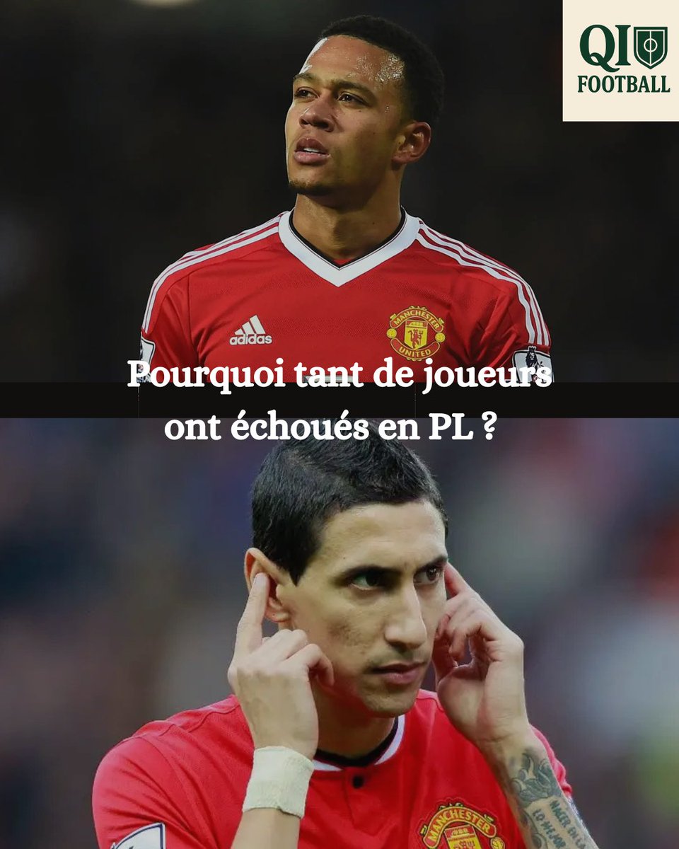 EGQIFOOTBALL's tweet photo. 🇬🇧Souvent réputée comme le championnat le plus difficile, la PL a vu de nombreux talents échouer sur ses terres.
Analyse et explication de ces nombreux échecs 👉 : 
https://t.co/hcR01Ualgx https://t.co/zGqdKAWeT5