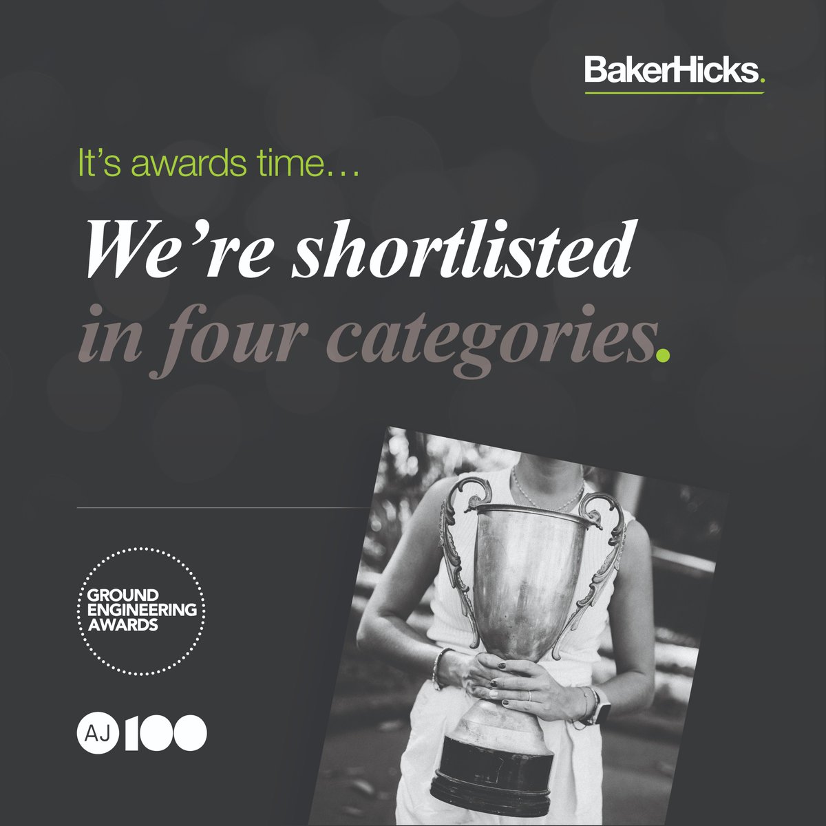 BakerHicks_1957's tweet photo. It’s a big awards week for us, with the @GE_magazine   and @ArchitectsJrnal AJ100 Awards coming up over the next few days.

Looking forward to seeing all our industry colleagues at both events, and best of luck to everyone! https://t.co/mUC06VCqhR