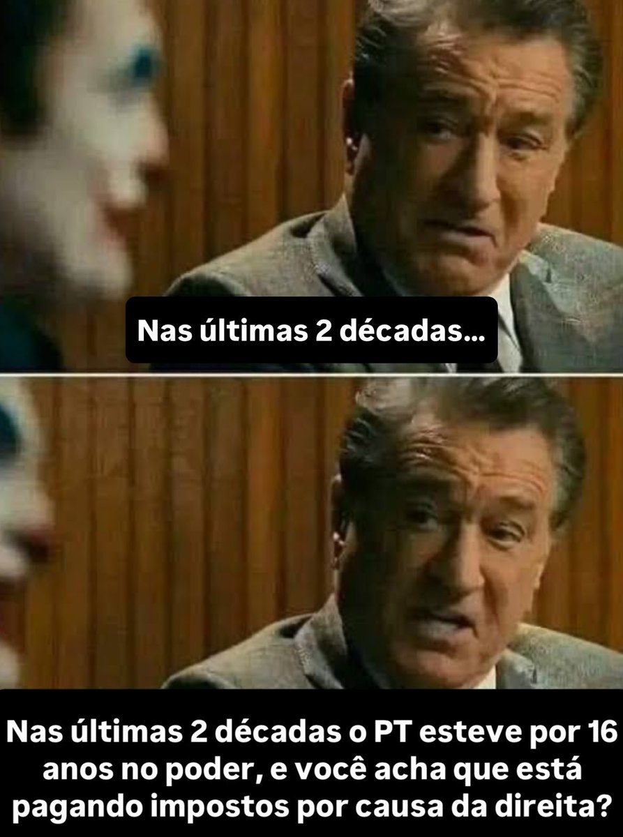E dos últimos 23 anos, tivemos 16 anos de PT no poder 🤡