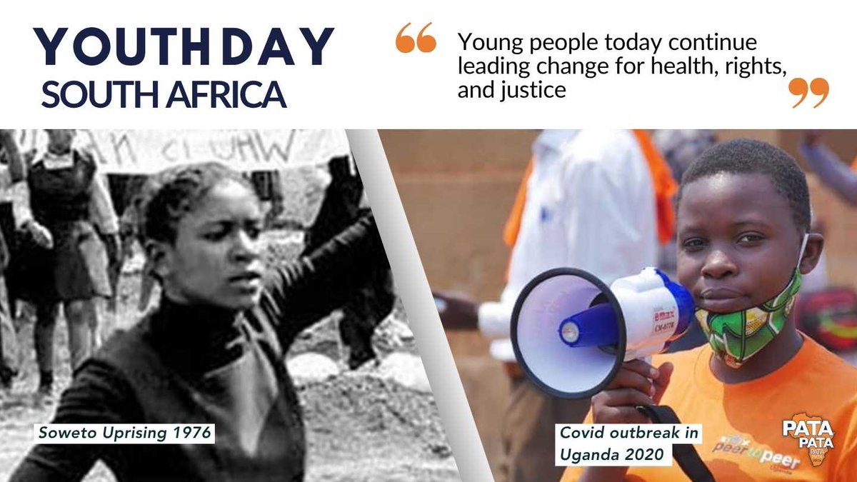Today we are reminded of the power of youth voices — remembering the youth of 1976 who stood up in Soweto against injustice. Young people today carry that same fire, calling for change &amp; demanding access to healthcare, rights, &amp; equity  #EndAIDSinChildren #YouthDaySouthAfrica