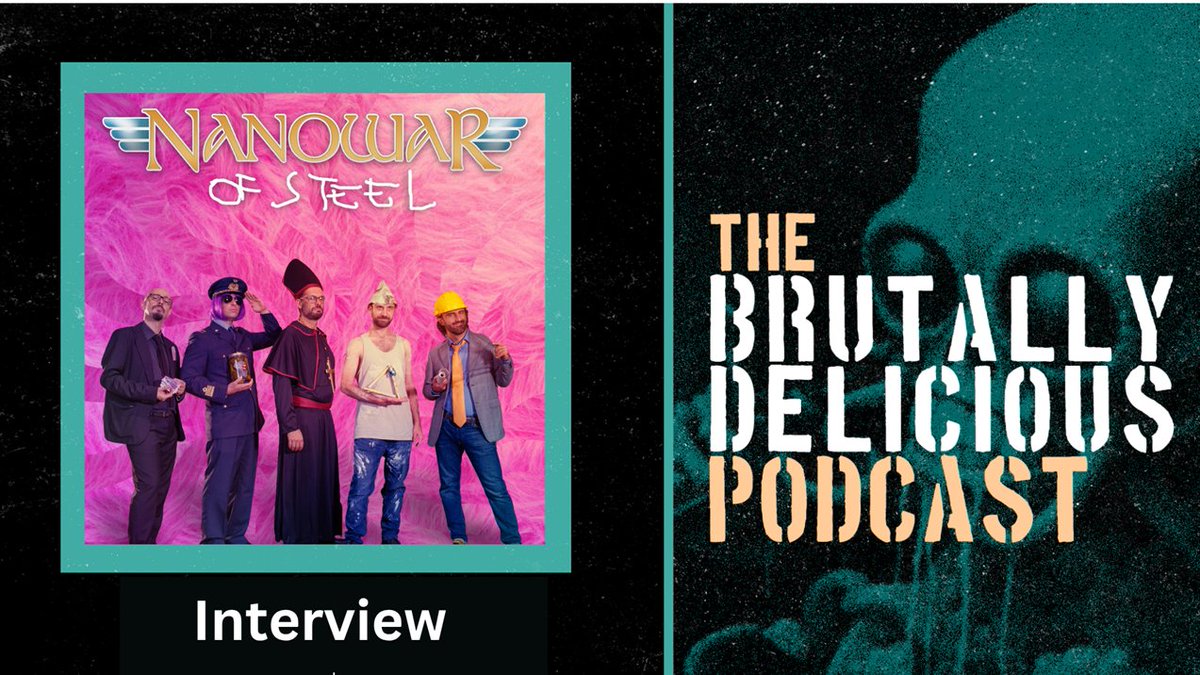 Brutally Delicious (@brutallydelici1) on Twitter photo An Interview with <a href="/Nanowarofsteel/">NanowaR Of Steel</a> by The Brutally Delicious Podcast megaphone.link/FPMN5532896279
#BrutallyDelicious #BrutallyDelicious #heavymetal #brutallydelicious #foryouforyouforyoupage #madwithpowerfest <a href="/NapalmRecords/">Napalm Records</a> #napalmrecords #nanowarofsteel #madwithpowerfest An Interview with <a href="/Nanowarofsteel/">NanowaR Of Steel</a> by The Brutally Delicious Podcast megaphone.link/FPMN5532896279
#BrutallyDelicious #BrutallyDelicious #heavymetal #brutallydelicious #foryouforyouforyoupage #madwithpowerfest <a href="/NapalmRecords/">Napalm Records</a> #napalmrecords #nanowarofsteel #madwithpowerfest