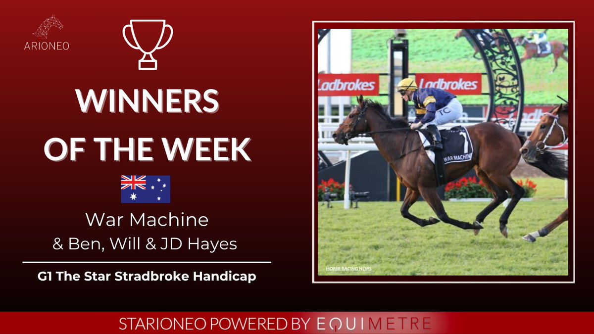 Arioneo (@arioneo_off) on Twitter photo 🥇 Huge shoutout to <a href="/lindsayparkrace/">Lindsay Park Racing</a> and War Machine for their G1 The Star Stradbroke Handicap triumph!
Expertise and technology making all the difference.
#Equimetre #Arioneo #EmpowerYourExpertise #HorseDataScience 🥇 Huge shoutout to <a href="/lindsayparkrace/">Lindsay Park Racing</a> and War Machine for their G1 The Star Stradbroke Handicap triumph!
Expertise and technology making all the difference.
#Equimetre #Arioneo #EmpowerYourExpertise #HorseDataScience