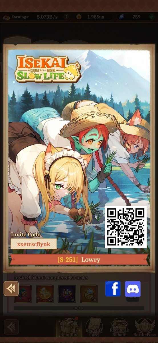 LowryFairy's tweet photo. Isekai : slow life https://t.co/skYQqz0yP1