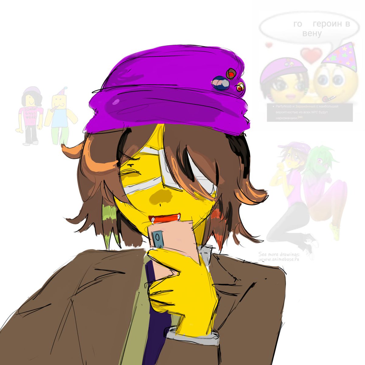 Rend512593's tweet image. ここに私の作品をいくつか載せておきます。昔描いたものと最近描いたもの?ギャラリーに忘れられちゃったかも
#forsakenroblox #Regretevator #noli7n7