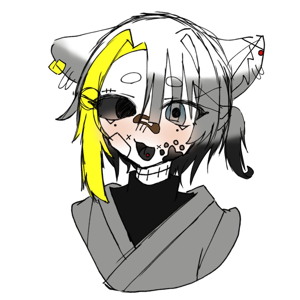 🐺狼犬🐶

#狼熊家
#はらぺこあぬのおやつ