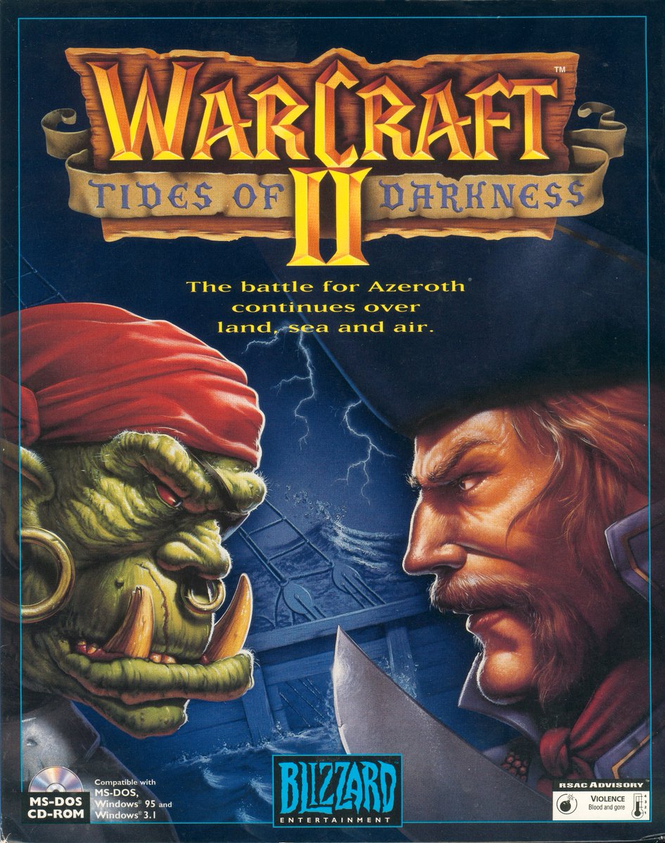 1213) L'idée initiale de Warcraft II

Suite au succès de Warcraft I, Allen Adham, un des fondateurs de Blizzard proposait une idée particulière pour agrandir l'univers : une série de jeux de stratégie vaguement connectés dans des époques historiques différentes (des détails
