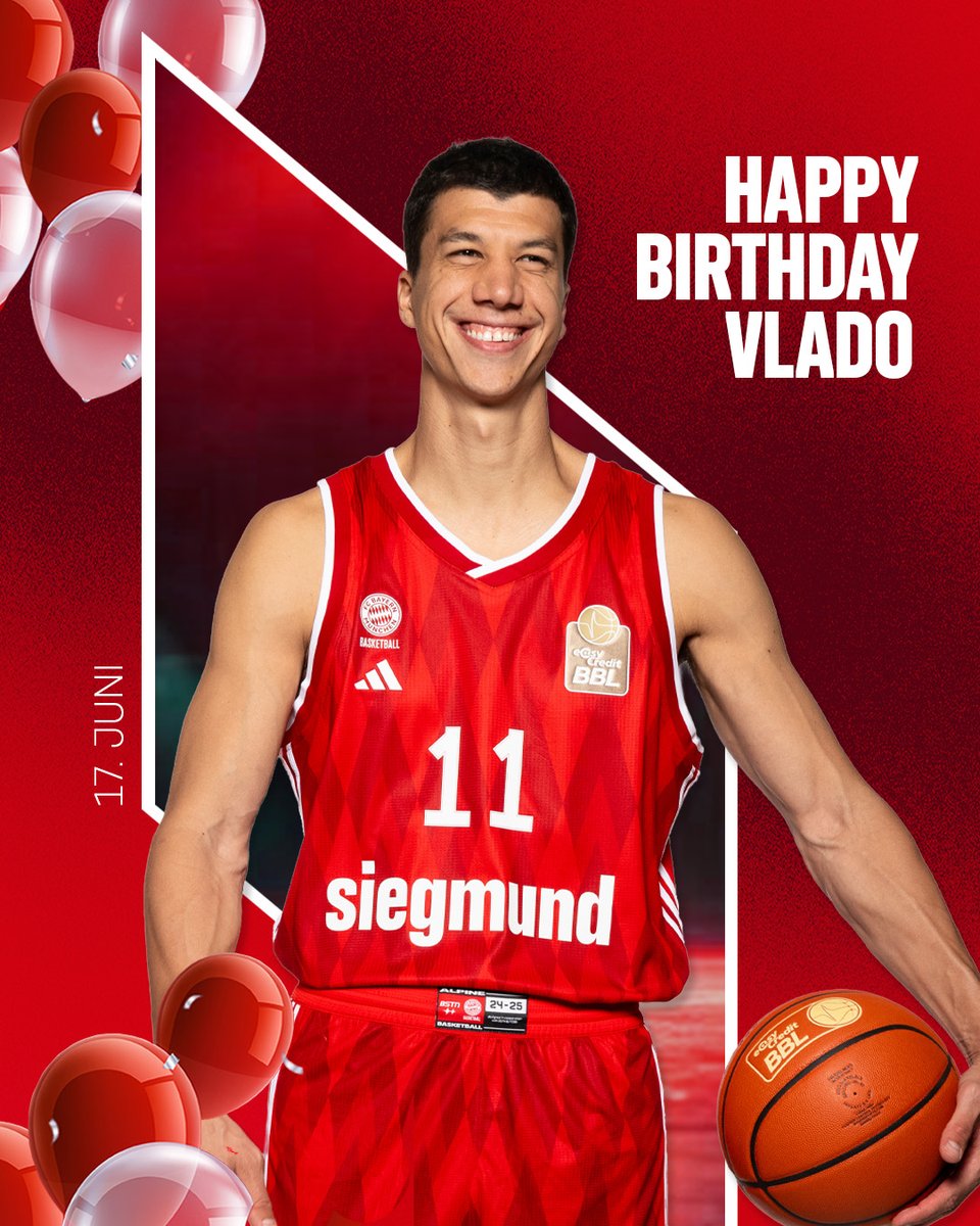FCBBasketball's tweet photo. 🥳 Srećan rođendan to an absolute #FCBB legend, our capitano, our commandante! Happy birthday, Luča! 

#FCBB #WeBallTogether https://t.co/MQvMQPM67n