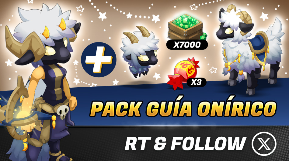 🐏 ¿Y si pudieras viajar más allá del espacio y el tiempo? Donde las mentiras y las verdades se entrelazan… Oculto en un rincón de la mente, con vista a la eternidad. Con el Pack Guía Onírica, todo es posible
📰 dofus-touch.com/es/mmorpg/actu…
💭 RT y follow para intenar llevarte el