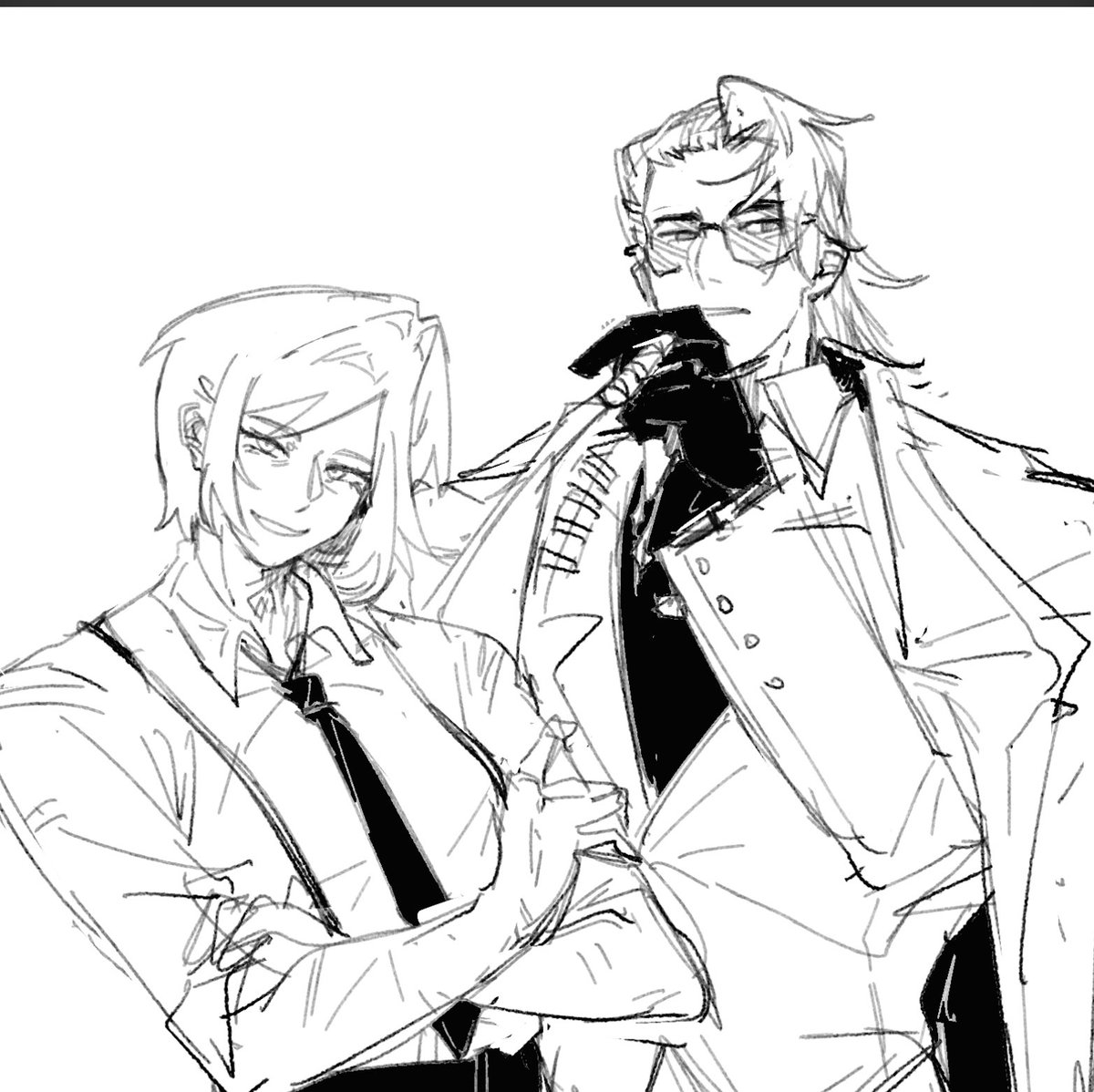 26vKw's tweet image. 这俩看起来都挺欠揍的（为什么