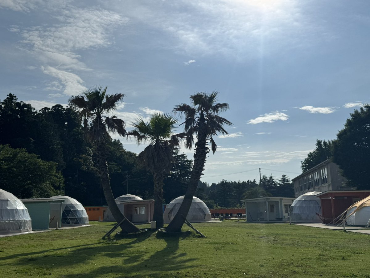 R1595R's tweet photo. グランピング来てる🏕 https://t.co/KzSYFwogrc