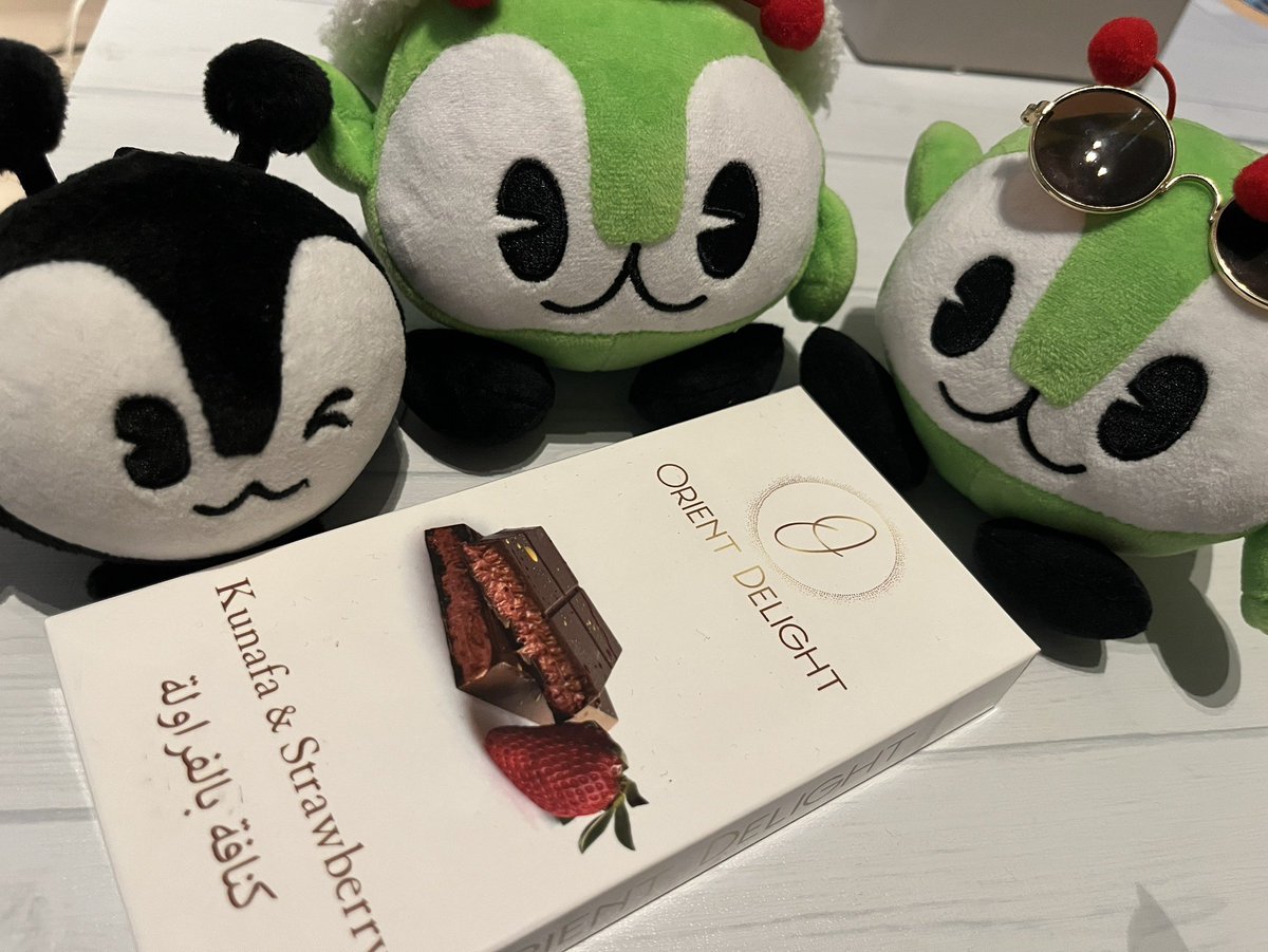 みんくる、これがドバイチョコだよ