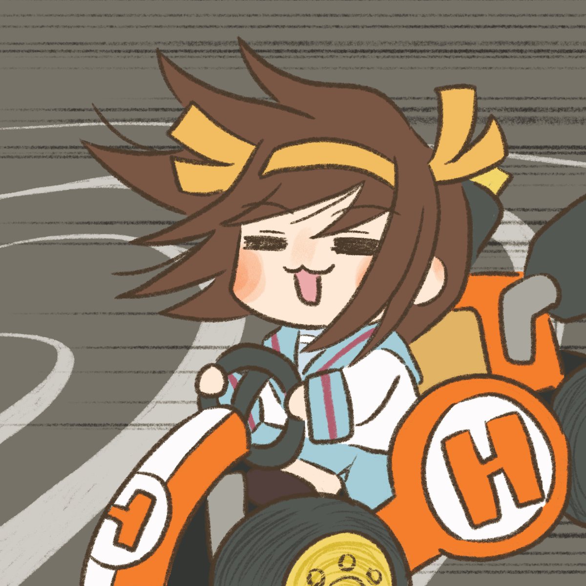 ryuinosu_'s tweet image. 涼宮ハルヒの爆走

#涼宮ハルヒの憂鬱