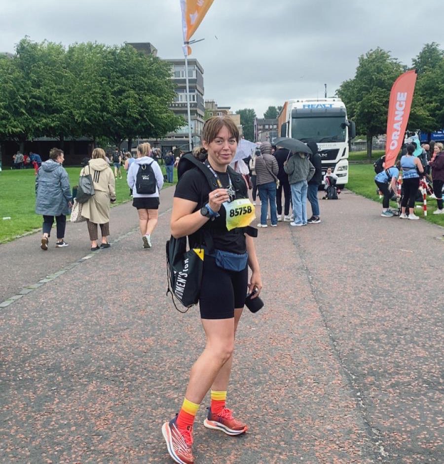 #MedalMonday Well done to our club athlete Natalie Hunter who was a pacer at the Women’s 10K yesterday in Glasgow 💛🖤💛<a href="/scotathletics/">scottishathletics</a> <a href="/UKRunChat/">UKRunChat</a>
