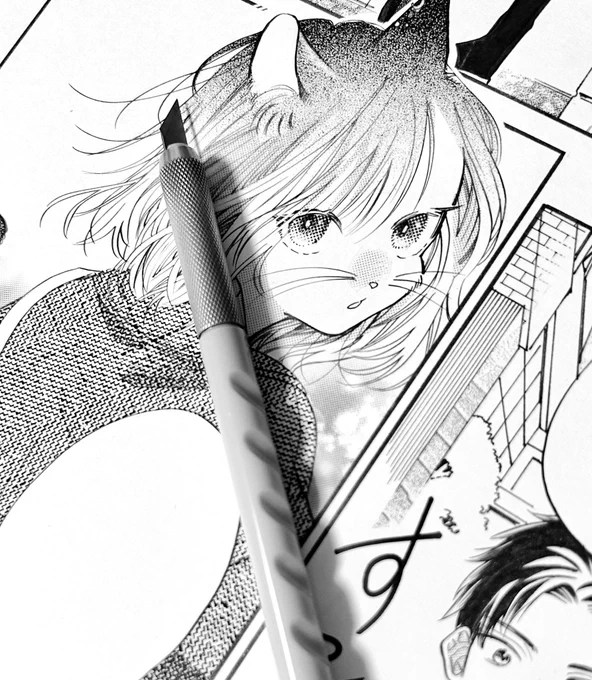 原稿〜〜〜〜🐱✍️✍️✍️✍️ 