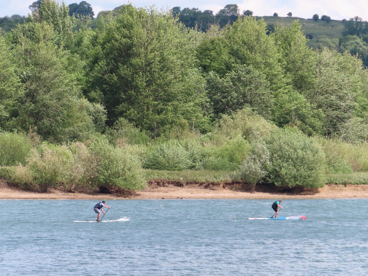 No football on a Saturday means 5:30am wake up for <a href="/chrismac9800/">Chris Macdonald</a> paddle board race at Carsington Waters! And I wouldn’t change a thing🩵