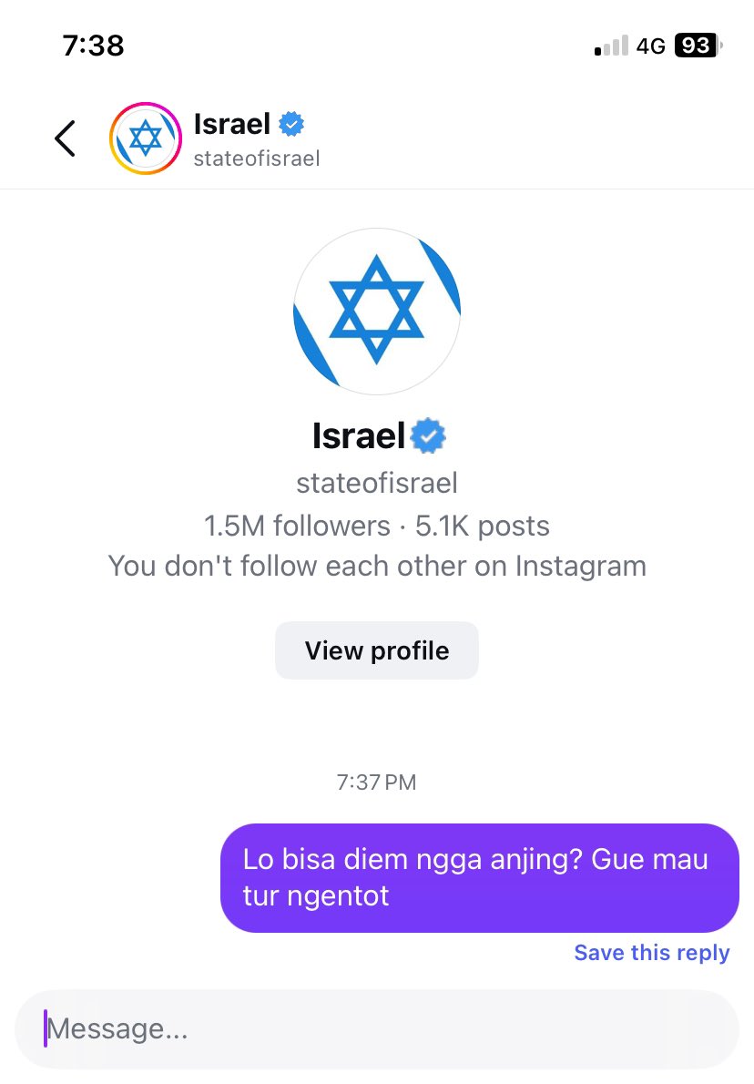 maap udah kesel banget.