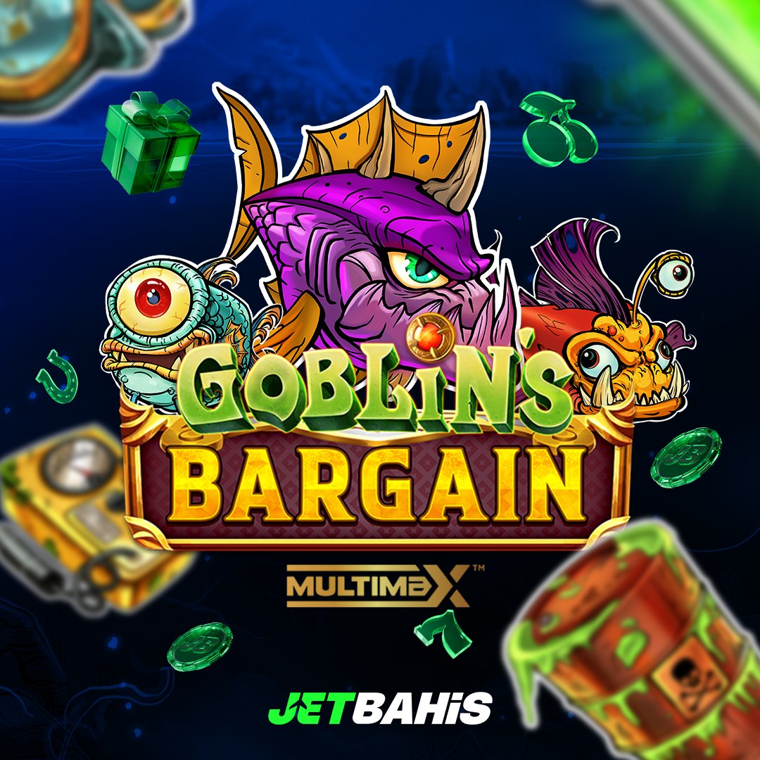 🎯 Goblins Bargain, sizi gizemli ormanın derinliklerine götürürken heyecan dolu bir hazine avına davet ediyor! Her dönüşte sürpriz ödüllerle dolu bu maceraya Jetbahis Casino'da ortak ol! Jetbahis Giriş: tinyurl.com/mt5yfrae