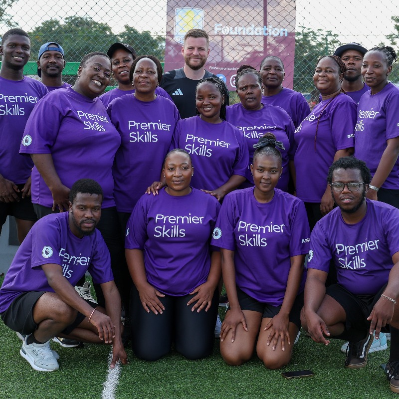 AVFCFoundation's tweet photo. Alternative Education Coordinator Ryan recently took a trip to South Africa with the @premierleague and @zaBritish @PremierSkills, to develop the skills and confidence of teachers in schools and communities from the province of Mpumalanga 🇿🇦

@PLCommunities | #PLMoreThanAGame