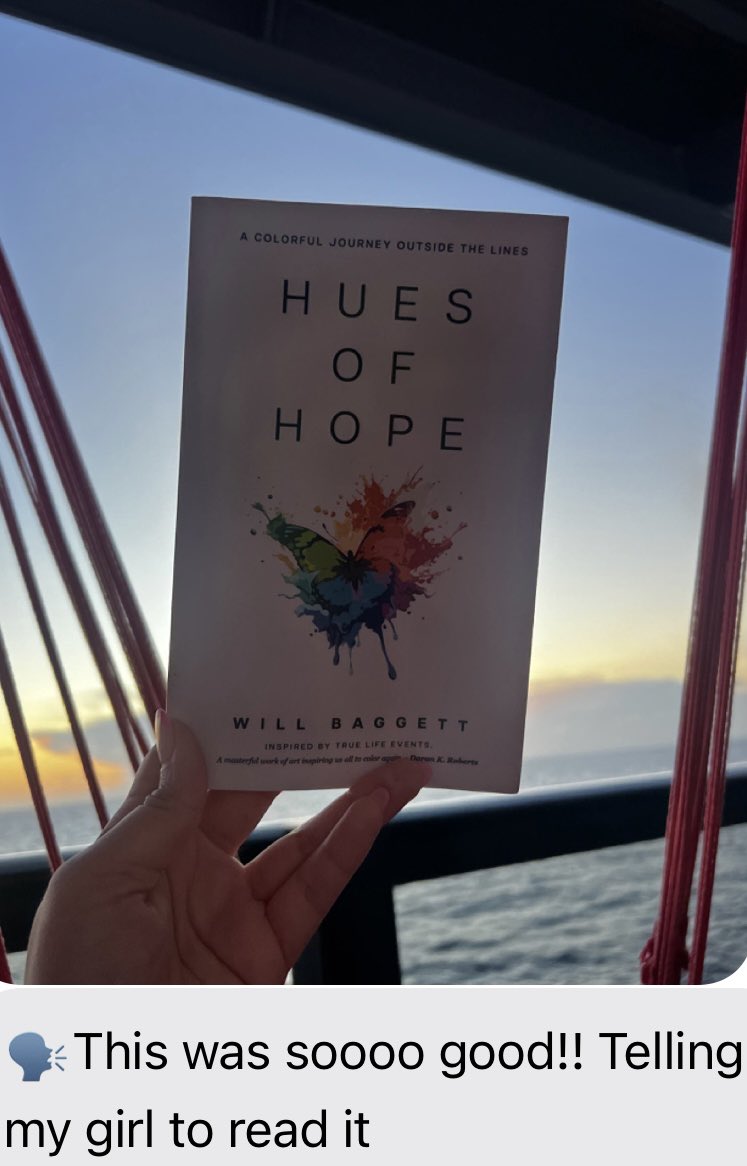 OneBaggTalk's tweet image. You never know who’ll be impacted by your “yes”.
Hues of Hope 🦋 has officially made its way to the sea! 🛳️
a.co/d/fEfafGV