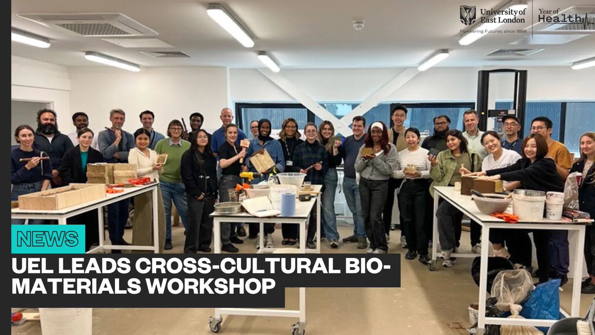 Students at UEL got hands-on with biochar and mangrove charcoal in a transformative workshop with Colllab Malaysia for the London Festival of Architecture 2025, rethinking the future of materials through craft, research and sustainability.

Read more 👉 uel.ac.uk/about-uel/news…