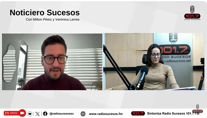 🔴 #NoticieroSucesos con <a href="/verocha16/">Vero Larrea</a> |

🎙️ Renato Rivera (<a href="/RRiveraRhon/">Renato Rivera-Rhon</a>), director del Observatorio Ecuatoriano de Crimen Organizado, explicó cómo la fragmentación criminal ha transformado la extorsión en un mecanismo de control y poder.

🗣️ “Ante un proceso de fragmentación