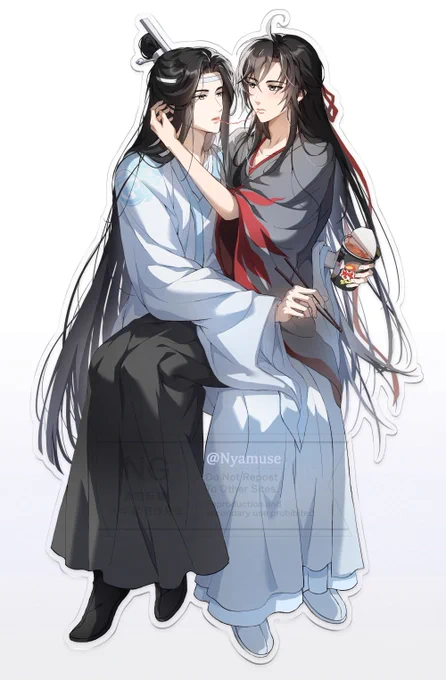 #MDZS #魔道祖师 #마도조사 #忘羡 누들스토퍼~ 망무로 가지고 싶어서 그렸다