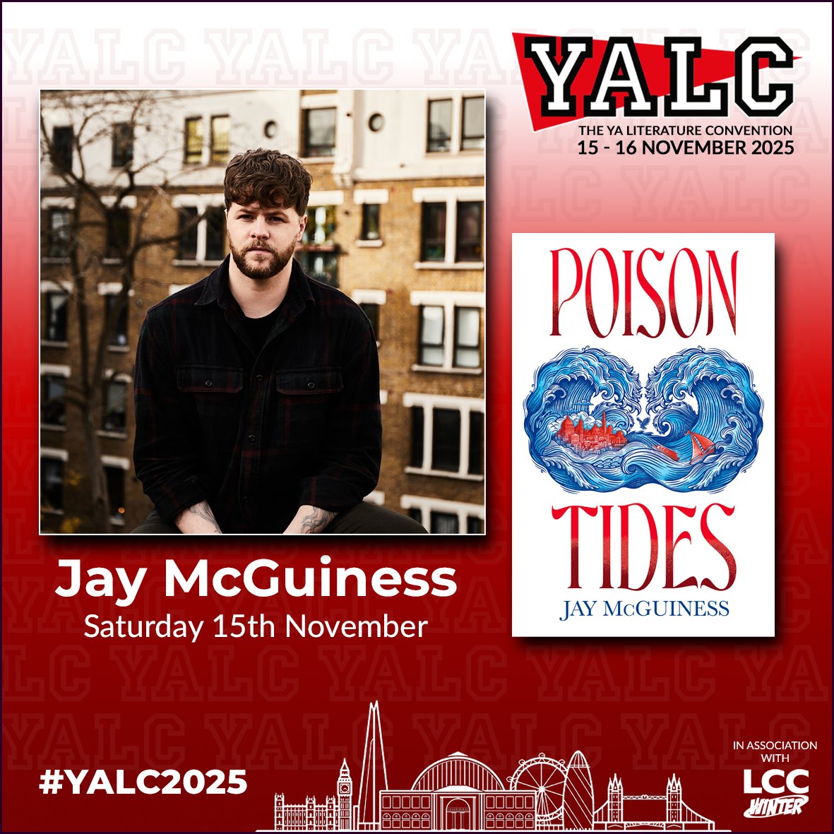 Jay McGuiness <a href="/JayMcGuiness/">Jay McGuiness</a> will be appearing on Saturday 15th November taking part in the “Take a look and you'll see, Into your imagination” – Willy Wonka panel

For more info and to buy your tickets click here bit.ly/YALC.

All panellists will also be taking part