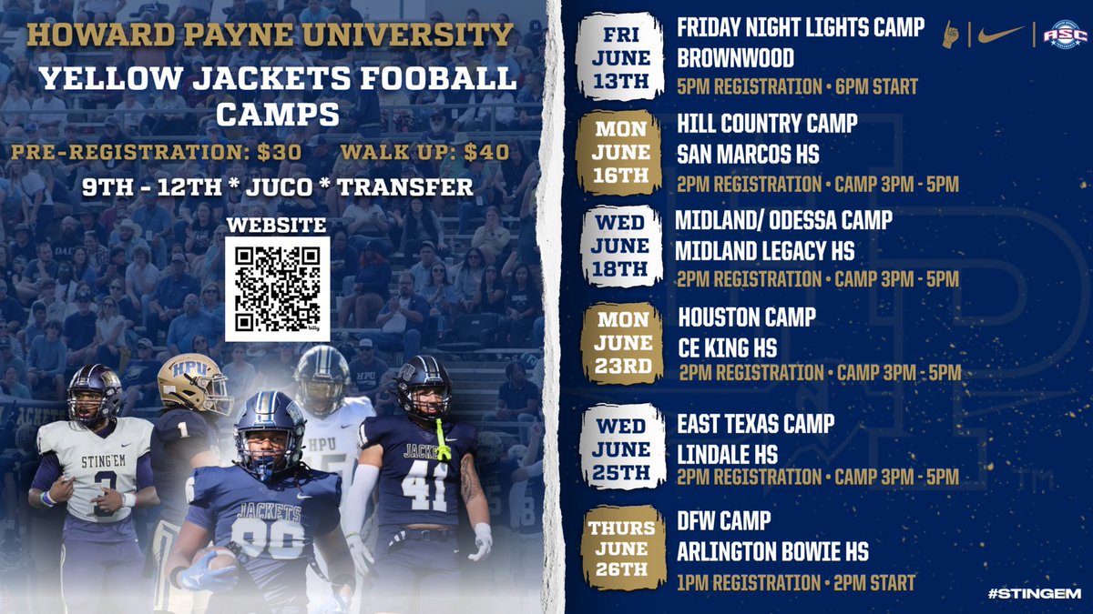 Karson (TUT) Tutwiler (@steppa_karii) on Twitter photo Catch me in San Marcos today at the <a href="/HPUFootball/">Howard Payne University Football</a> camp time to go compete and get some great coaching <a href="/CoachFujiwara/">Coach Fujiwara</a> <a href="/CoachDouglasIII/">James Douglas III</a> Catch me in San Marcos today at the <a href="/HPUFootball/">Howard Payne University Football</a> camp time to go compete and get some great coaching <a href="/CoachFujiwara/">Coach Fujiwara</a> <a href="/CoachDouglasIII/">James Douglas III</a>