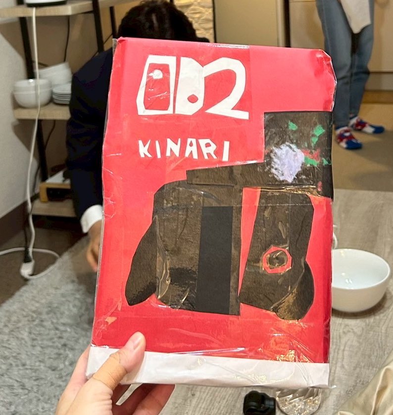 撮影でswitch2の偽物を作りました笑