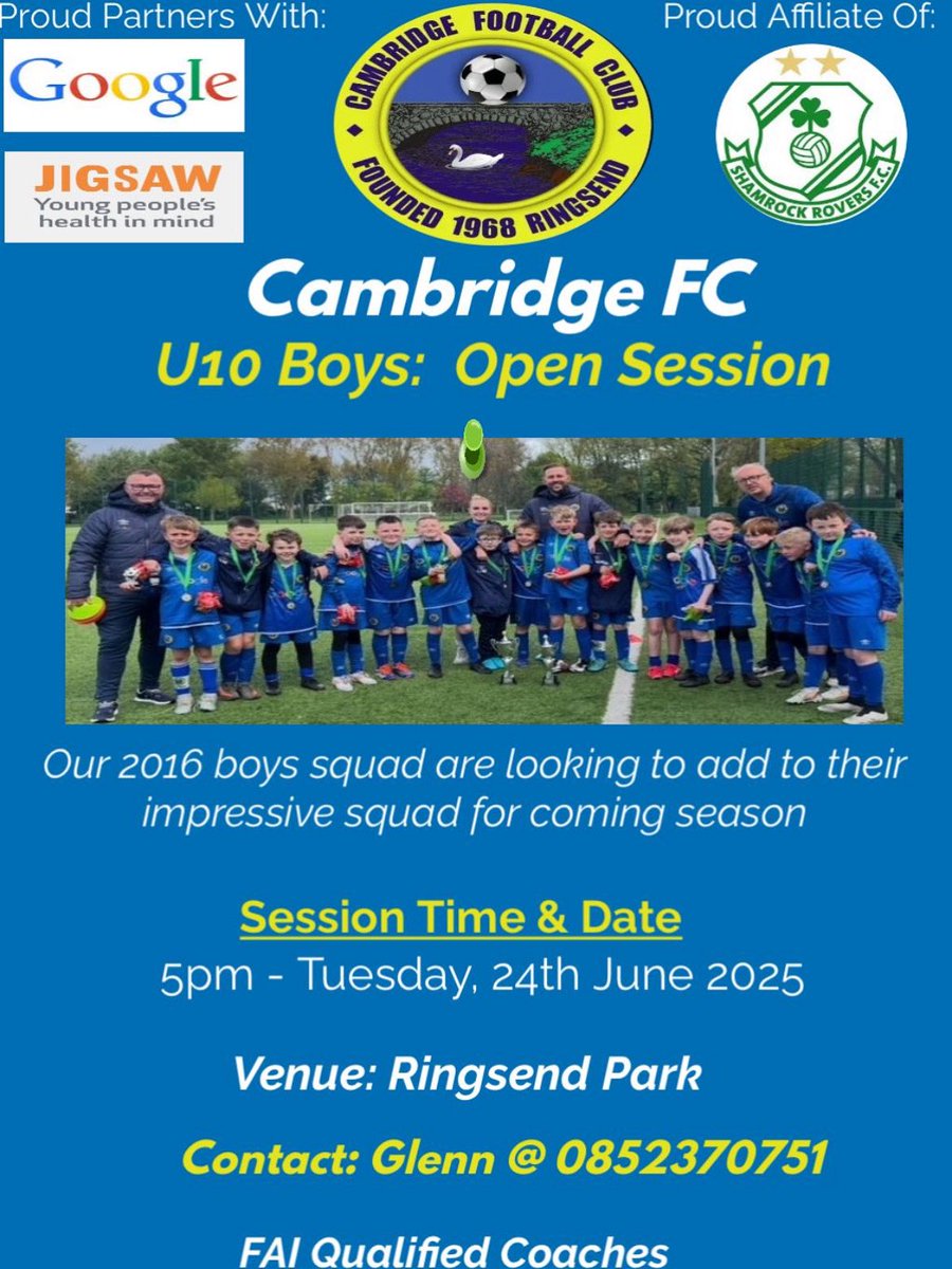 U10 Open Session