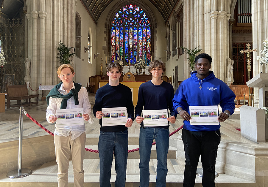Four Year 12 boys went to CAFOD HQ in London last week to celebrate all the fundraising and campaigning they have been doing this year as part of the CAFOD Young Leaders Programme. The boys are pictured in Southwark Cathedral.
#cafod #socialoutreach #fundraising #London