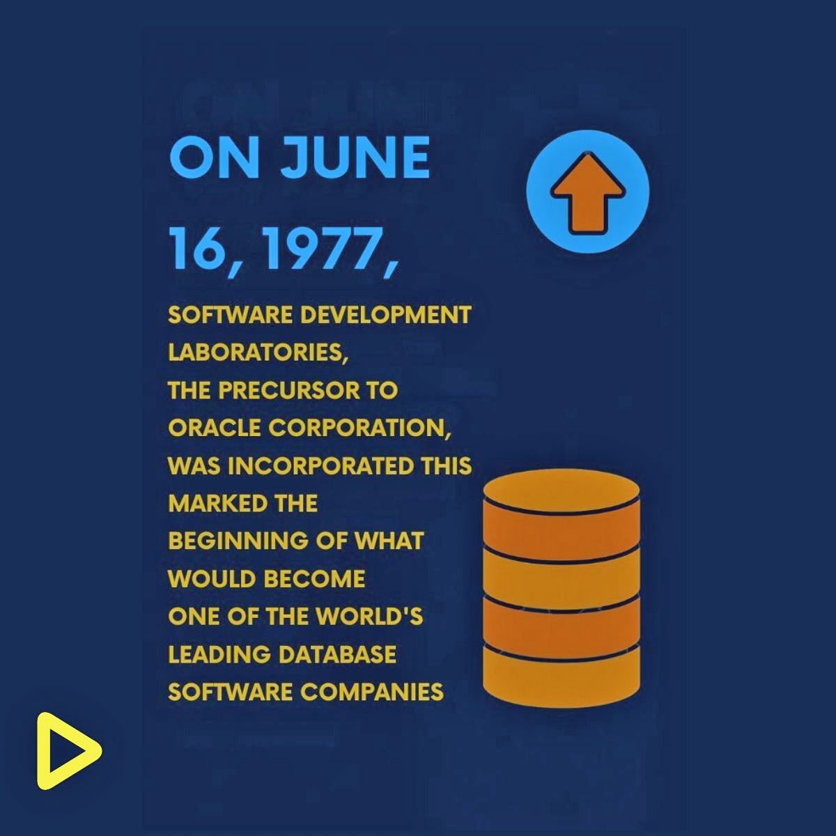 Advancify's tweet image. Did you know Oracle started as a small startup in 1977? Big things often start small.  Get started. adfy.co/schedule  #DidYouKnow #DatabaseTech #Advancify