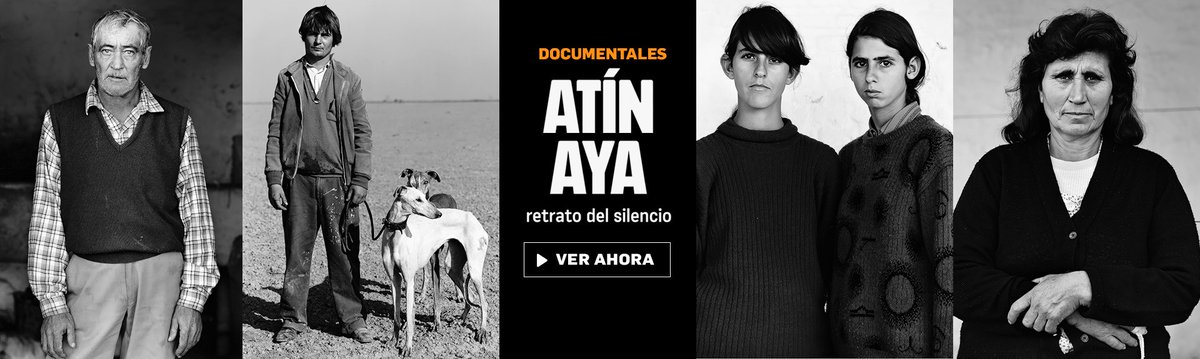 CanalSur Cine (@canalsurcine) on Twitter photo ‼️ Ya disponible en <a href="/canalsurmas/">CanalSur Más</a> el documental "Atín Aya, retrato del silencio", un recorrido vital por la vida y obra del fotógrafo sevillano, capaz de transmitir el alma de las personas a través de su cámara.
▶️ canalsurmas.es/videos/detail/… ‼️ Ya disponible en <a href="/canalsurmas/">CanalSur Más</a> el documental "Atín Aya, retrato del silencio", un recorrido vital por la vida y obra del fotógrafo sevillano, capaz de transmitir el alma de las personas a través de su cámara.
▶️ canalsurmas.es/videos/detail/…