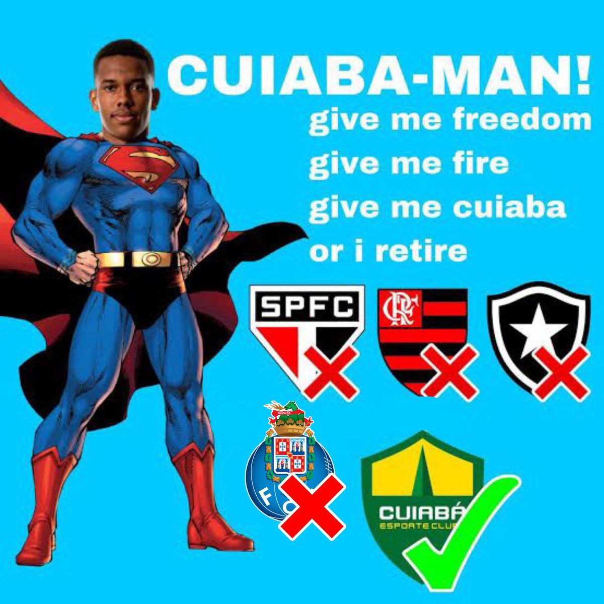 Bom dia 

CUIABA-MAN ATIVOU O SEU PODER ONTEM!