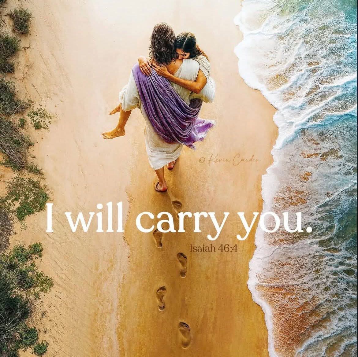 Even to your old age and gray hairs I am He, I am He who will sustain you. I have made you and I will carry you; I will sustain you and I will rescue you. 
    📖 Isaiah 46:4🕊 #GoodGoodFather👑✝️🕊