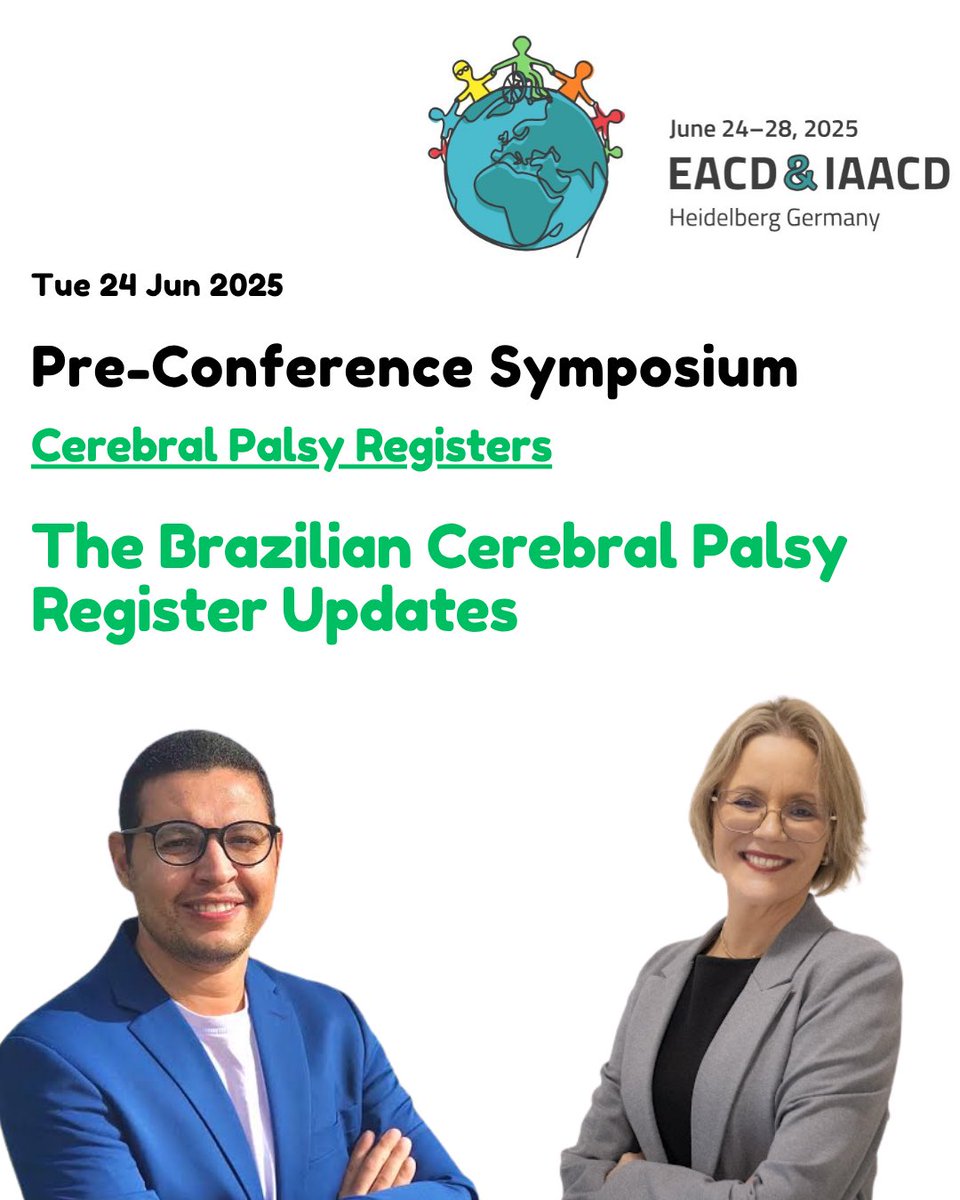 pscchagas's tweet photo. Next week, I will be at the EACD and IAACD meeting in the beautiful city of Hildelberg, Germany, 24-28 of June, 2025. I will be presenting several symposiums, seminar, and research related posters and oral. If you will be there, let’s meet and chat. @canchildcentre @ufjf https://t.co/eHfOBW7ArO