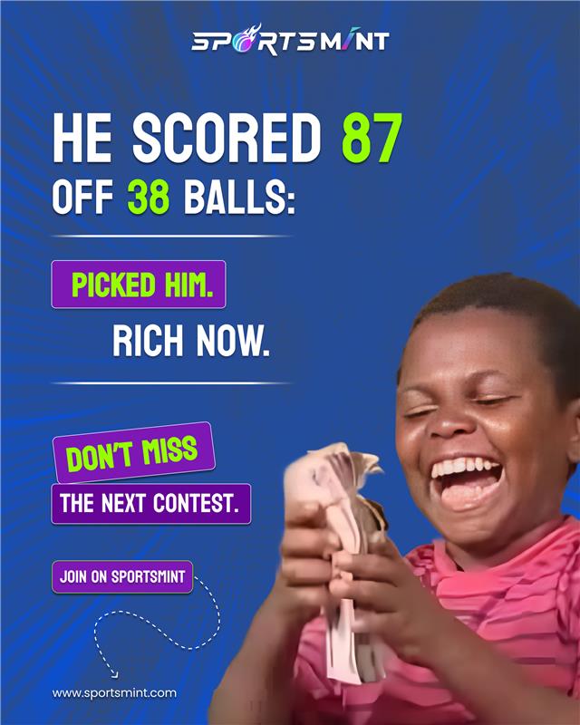 sportsmint_'s tweet photo. Showcase your skills on SportsMint.
Your Captain holds a lot of value.
Choose your captain wisely and Win BIG only on SportsMint.

#CricketTwitter  #sports #EarnCrypto https://t.co/Cr3uiB2lCn
