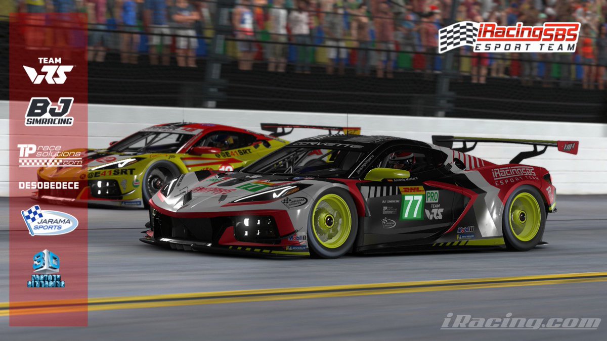 Esta noche nuestro compañero <a href="/AmanteroElrogos/">Antonio Mantero</a> sale a darlo todo en Daytona 🇺🇸 como parte del campeonato GTE <a href="/NoWheelsSim/">NoWheelsSim Cockpits</a> de las #KSeries de <a href="/ktd_competicion/">KTD Competición</a>
Mucha suerte a todos los equipos y pilotos!!
🕙 20:30 horas
👉 twitch.tv/k_series_byktd