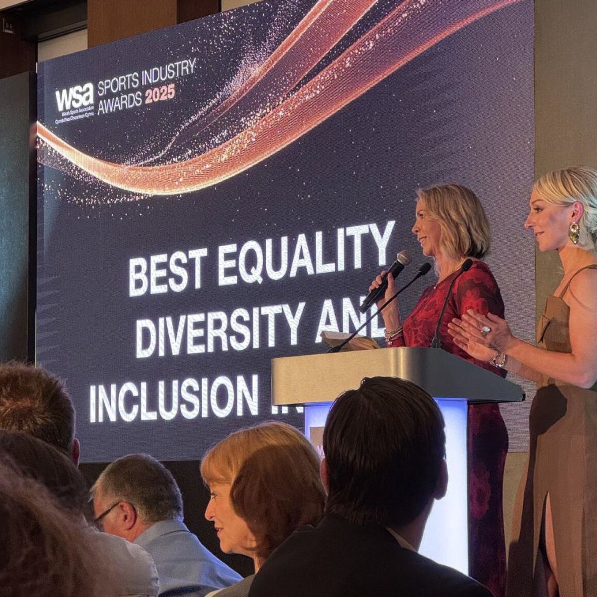 PureCyberLtd's tweet image. What a night at the @WelshSport WSA Sports Industry Awards! 🎉
Huge thanks to WSA for hosting, and congratulations to Weightlifting Wales on winning the EDI Initiative Award - proudly sponsored by PureCyber 👏
A fantastic evening celebrating true impact.
#WSASIA2025 #WSA
