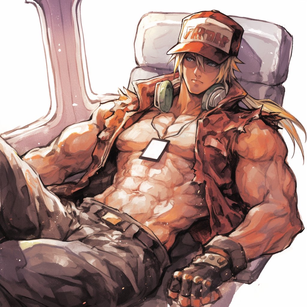 Terry Bogard going into deload week. #TerryBogard #SF6_Terry #SF6 #fanart