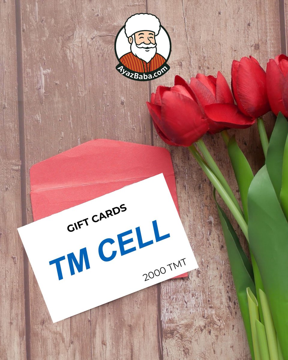 ayazbabacom's tweet photo. Stay connected with family in Turkmenistan — no wire transfers, no delays!
Send a TM CELL “Altyn Asyr” gift card through AyazBaba and help your loved ones recharge their mobile balance with ease. 📱❤️
.
#AyazBaba #TMCell #AltynAsyr #GiftNotCash #SendTopUp #StayConnected https://t.co/RRNeIuIGxw
