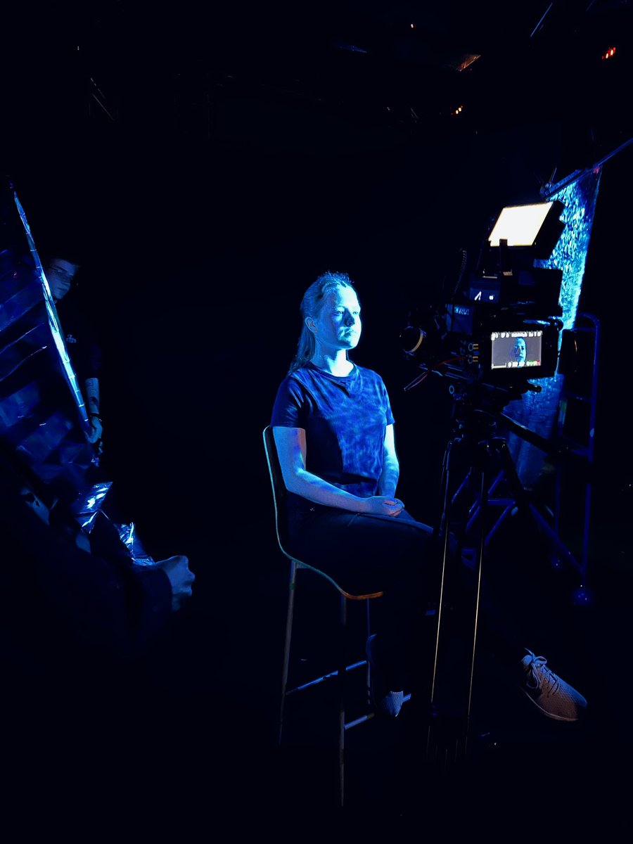 CuriosityJunctn's tweet photo. A look behind the curtain on Day 2 of Curiosity Junction microshorts. As we head into post-production on our second microshort ‘Fragments’ we wanted to share some BTS from our tech day before filming began.  #bts #indiefilm #shortfilm #film #filmmaking #womeninfilm #experimental https://t.co/wR0IABhdiR
