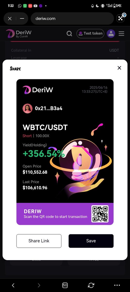 _Mendarex_'s tweet photo. I chose Bitcoin because it’s not just a coin it’s a revolution. A symbol of freedom, decentralization, and financial power in the hands of the people. BTC isn't hype, it's history in the making. 🧡
#DeriW #FlagMyToken https://t.co/TqFFCT9h81