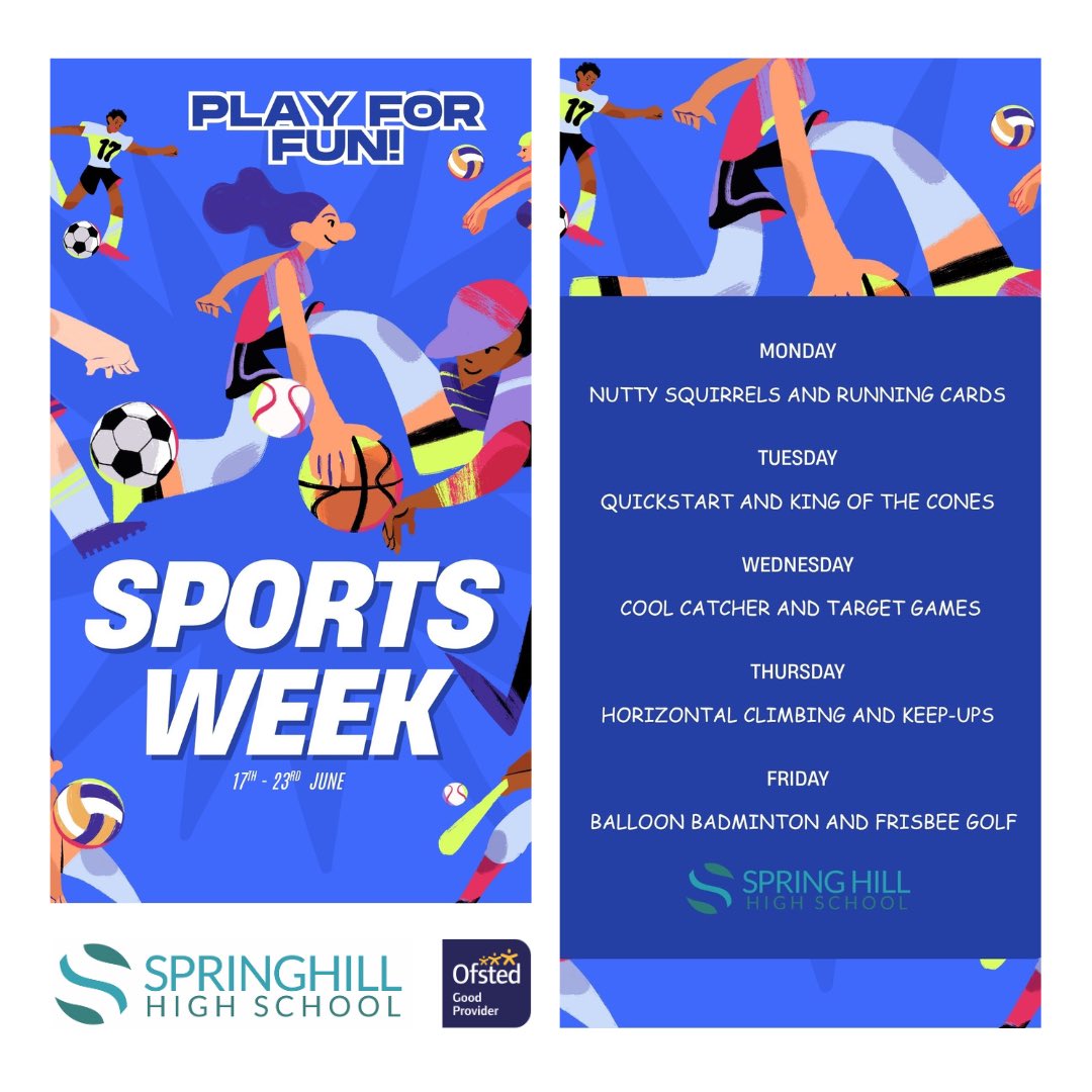 SHHSUK's tweet photo. We’re proud to be celebrating National Sports Week. Every child deserves the chance to be active, have fun, and thrive - no matter their background or ability. Let’s play, move, and grow together! 💪⚽️🏃‍♀️ https://t.co/KvCya7Ngja