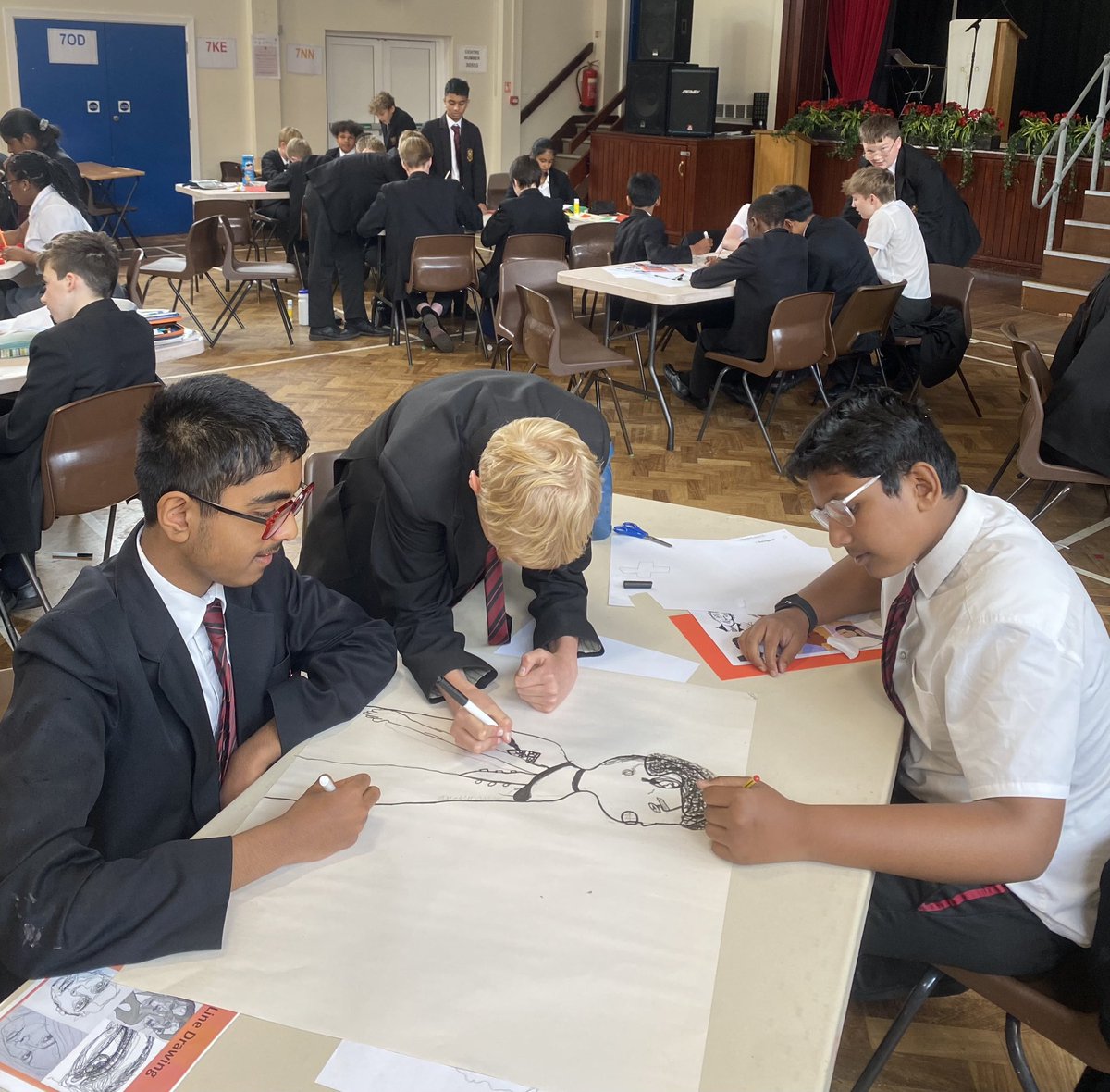 KS3 Kerrigan students joined together for the final of our House Celebration events of the year. They spent the afternoon reflecting on the life of Br.Kerrigan, a previous SJC Headteacher. A wonderful way to end the week with prayer, teamwork and lots of creativity!