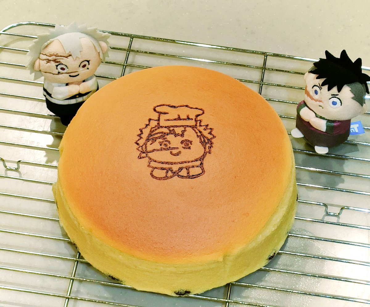 ﾐﾁｬの🧀🍰　完成！
#ヲタクのキッチン
